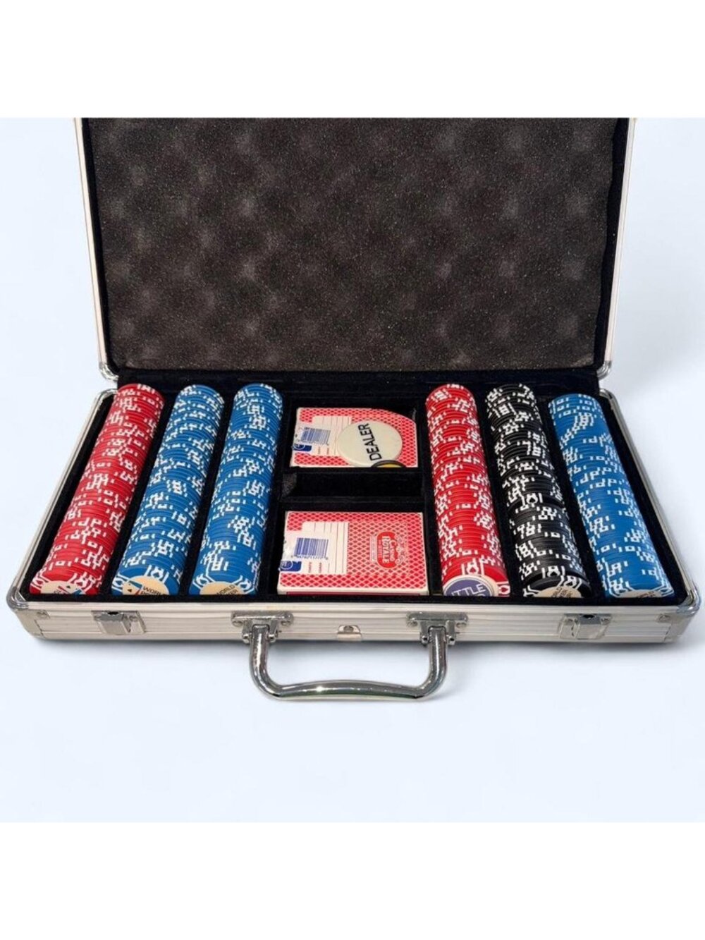 Poker Set W Aluminum Case